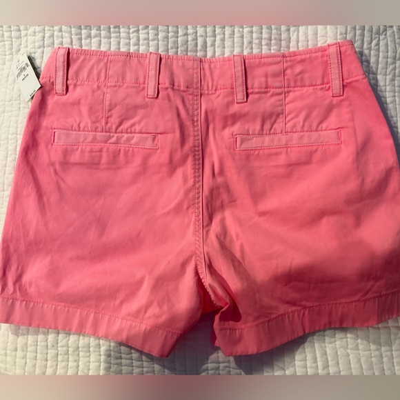 GAP Hot Pink Downtown Khaki Shorts - 2 Petite NWT - Picture 5 of 5